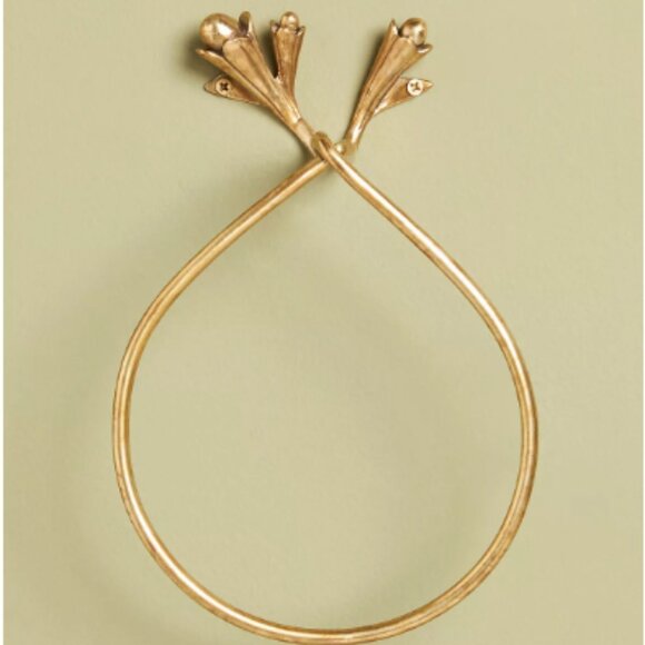 Anthropologie Other - Anthropologie Bronze Towel Ring - Brand New in Box